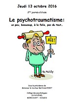 journee d'etude sur le psychotraumatisme a Ravenel oct 2016